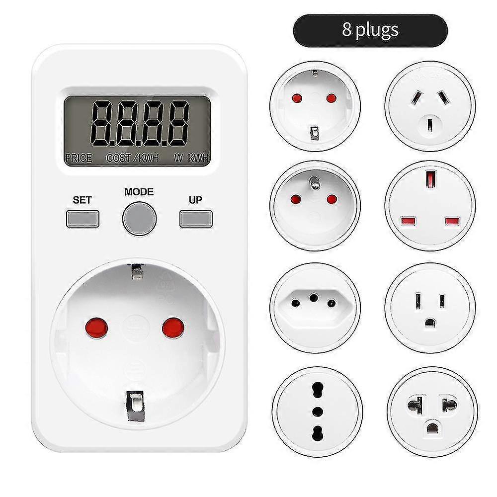 Cost Meter Meter Electri Meter Lcd Display Electri Meter Socket 230v 16a