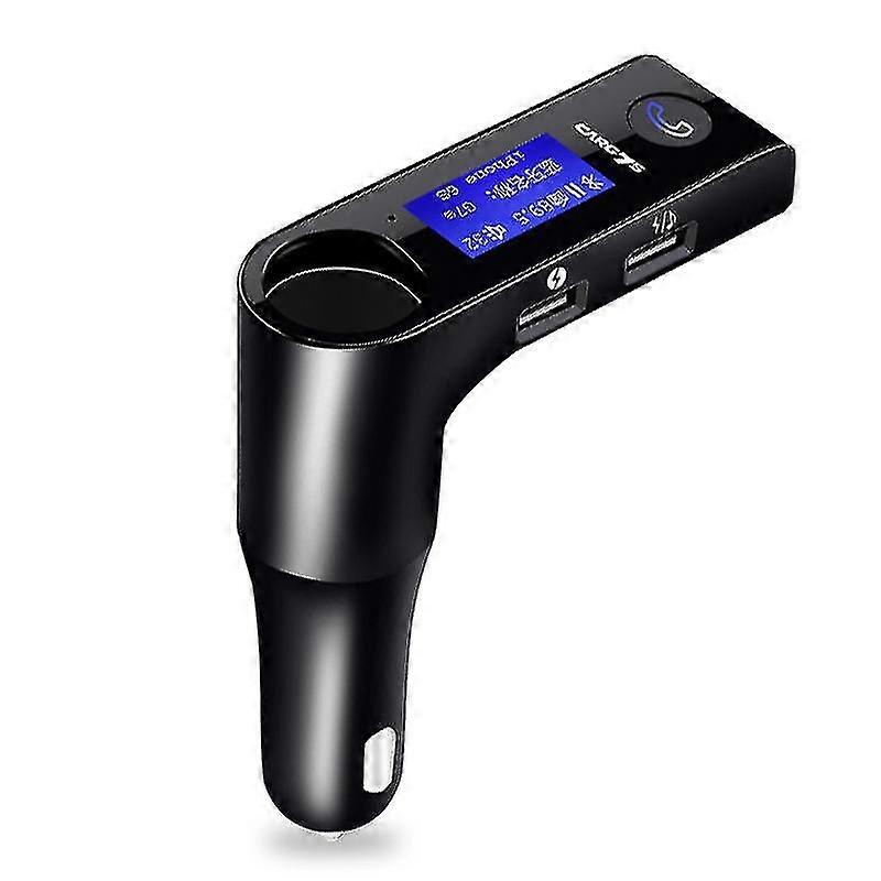 Car Bluetooth Player Supports Folder Playback Cigarette Lighter Extension Hands-free Fm Transmitter