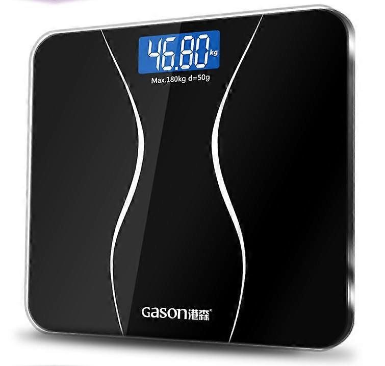 Elektronische digitale Bodengewichtswaage Bariatrisches LCD-Display 180KG/50G