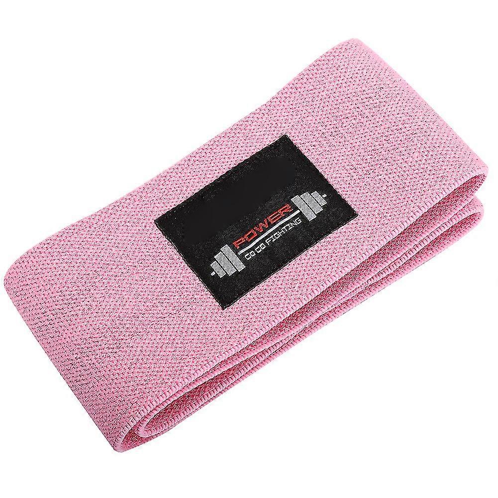 120lbs Pink Resistance Loop Exercise Bands for Legs, Butt, and Hips