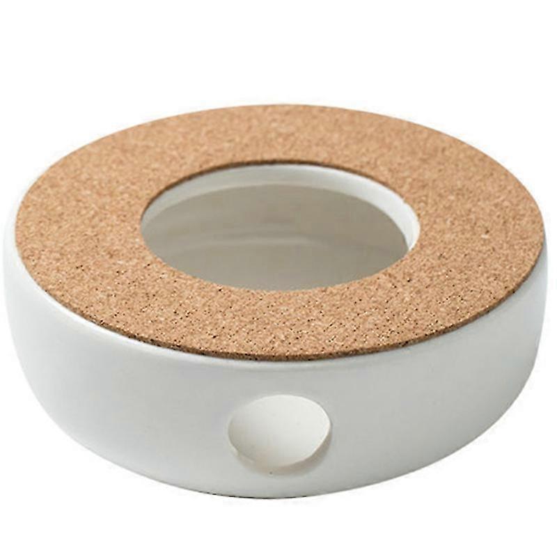 Portable Ceramic Teapot Holder Base Teapot Warmer Insulation Base