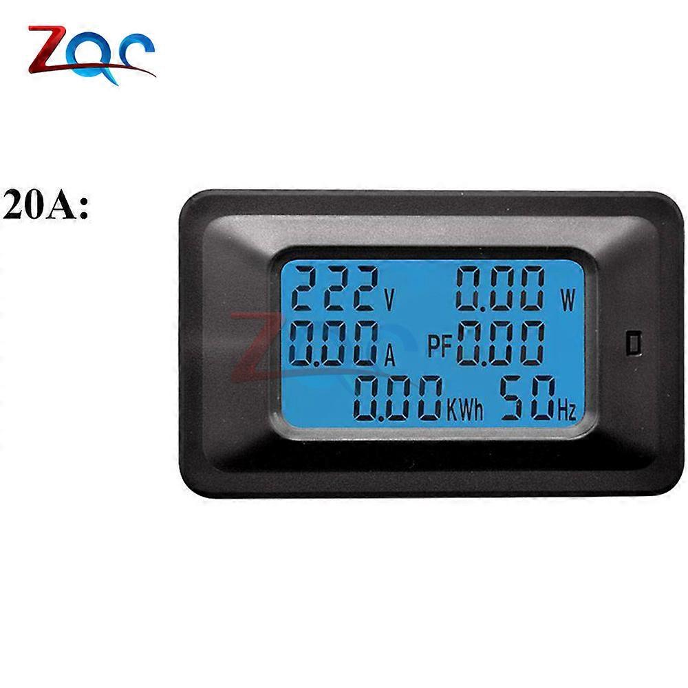 AC 5KW 85~250V Digital Voltage Meters indicator Power Energy Voltmeter Ammeter current Amps Volt Wattmeter Tester Detector