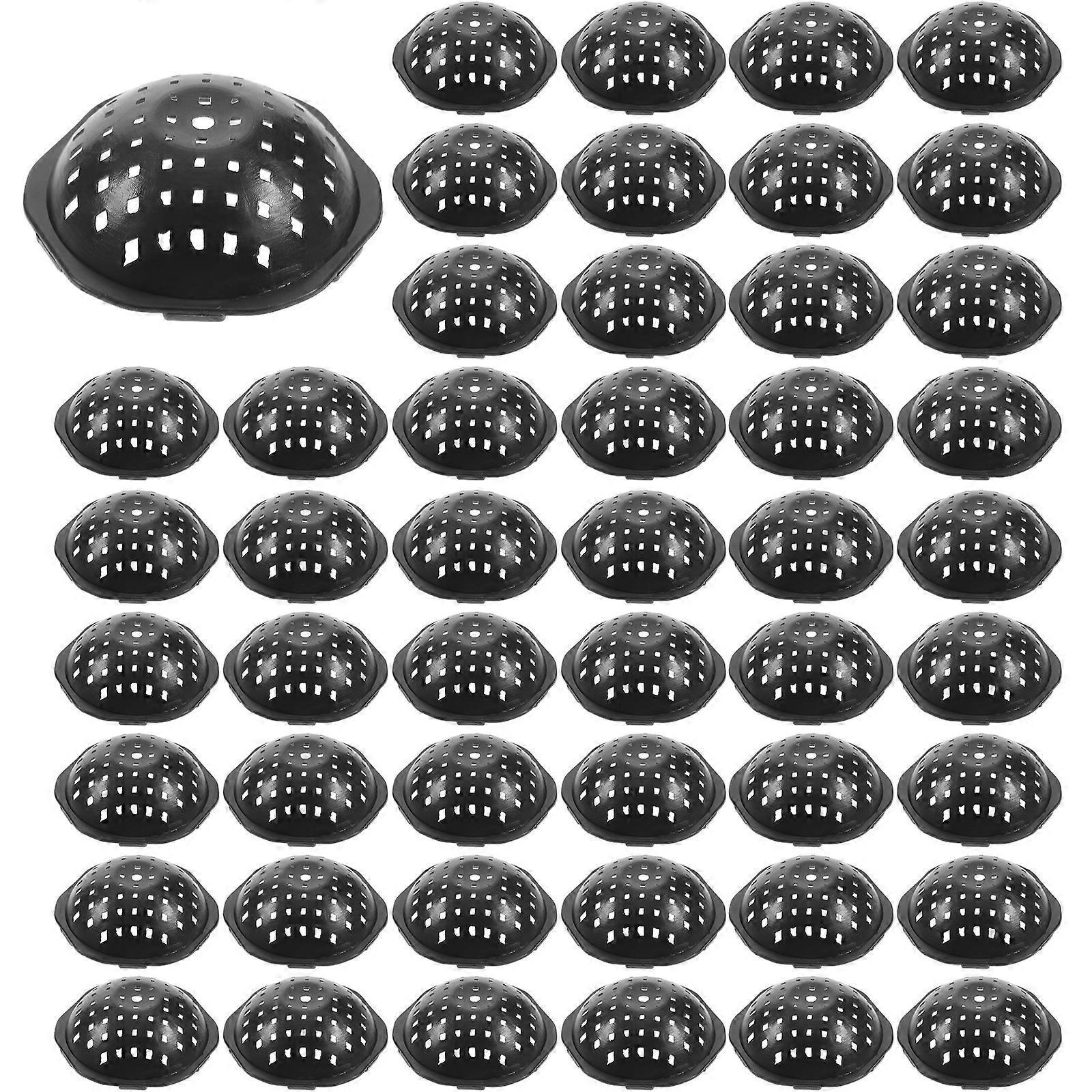100pcs Flower Pot Hole Mesh Pads Planter Bottom Grid Mat Pads Flowerpot Accessory
