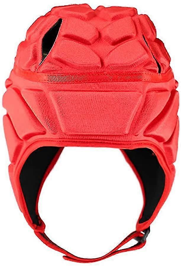 Ποδόσφαιρο μαλακό κέλυφος προστατευτική headgear καλύμματα κεφαλής headguards μαλακό καλυμμένο κράνος ποδοσφαίρου headgear ρυθμιζόμενο σημαία ποδόσφαιρο κράνος ποδοσφαίρου τερματοφύλακα κεφάλι Prote