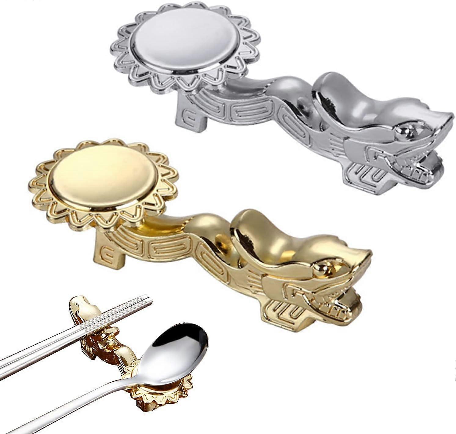 Chopstick rest Chinese chopstick rest Spoon and fork rest Dining table decorations2pcs