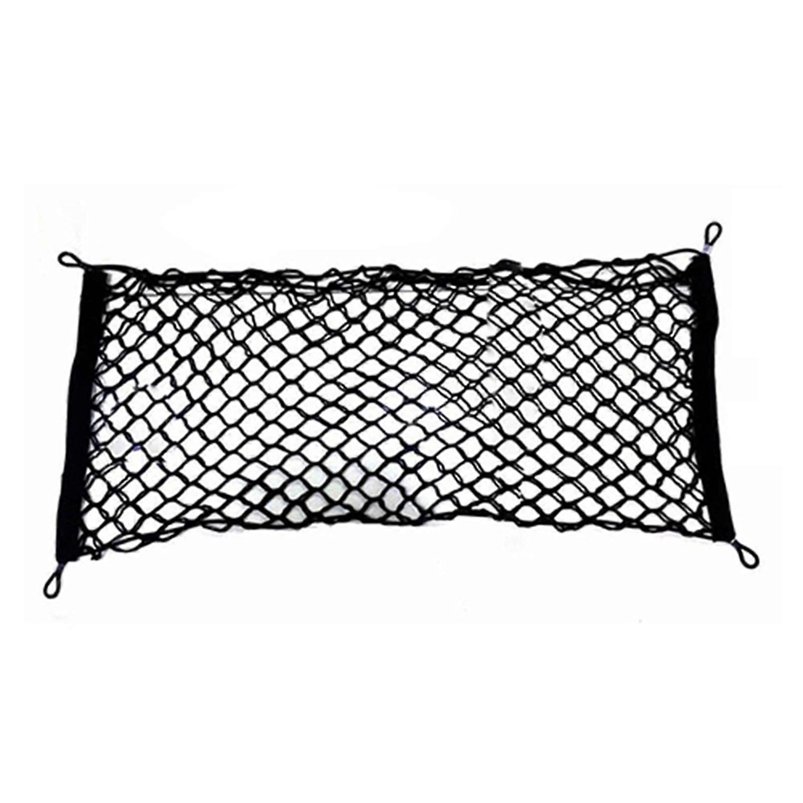 Car Cargo Net Lightweight with Four Hooks Polypropylene Fiber Universal Truck Net for Car Roof
