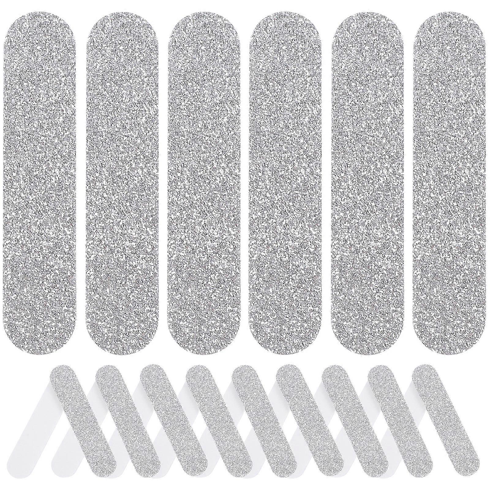 30pcs Glitter Nail File Bandes Manucure File Pédicure File Strip Portable Nail Buffer