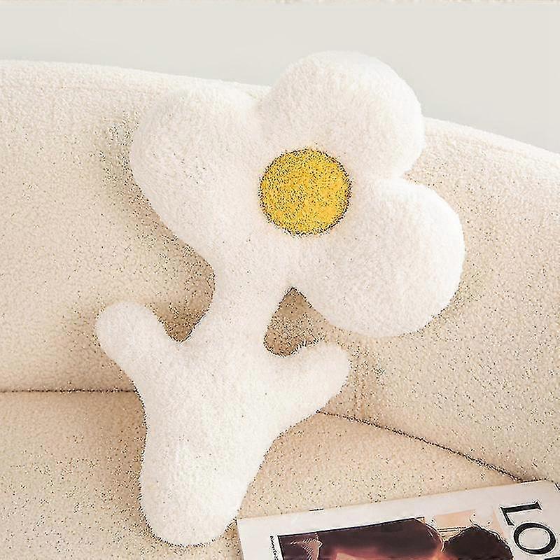 Ins 귀여운 클로버 꽃 peluche 장난감 북유럽 스타일 봉제 인형 식물 장식 인형 부드러운 소파 쿠션 침구 베개 선물