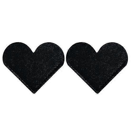 2Pcs Simple Heart Shape Bookmarks Handmade Artificial Leather Label Notepad Label Book Reading Bookmarks