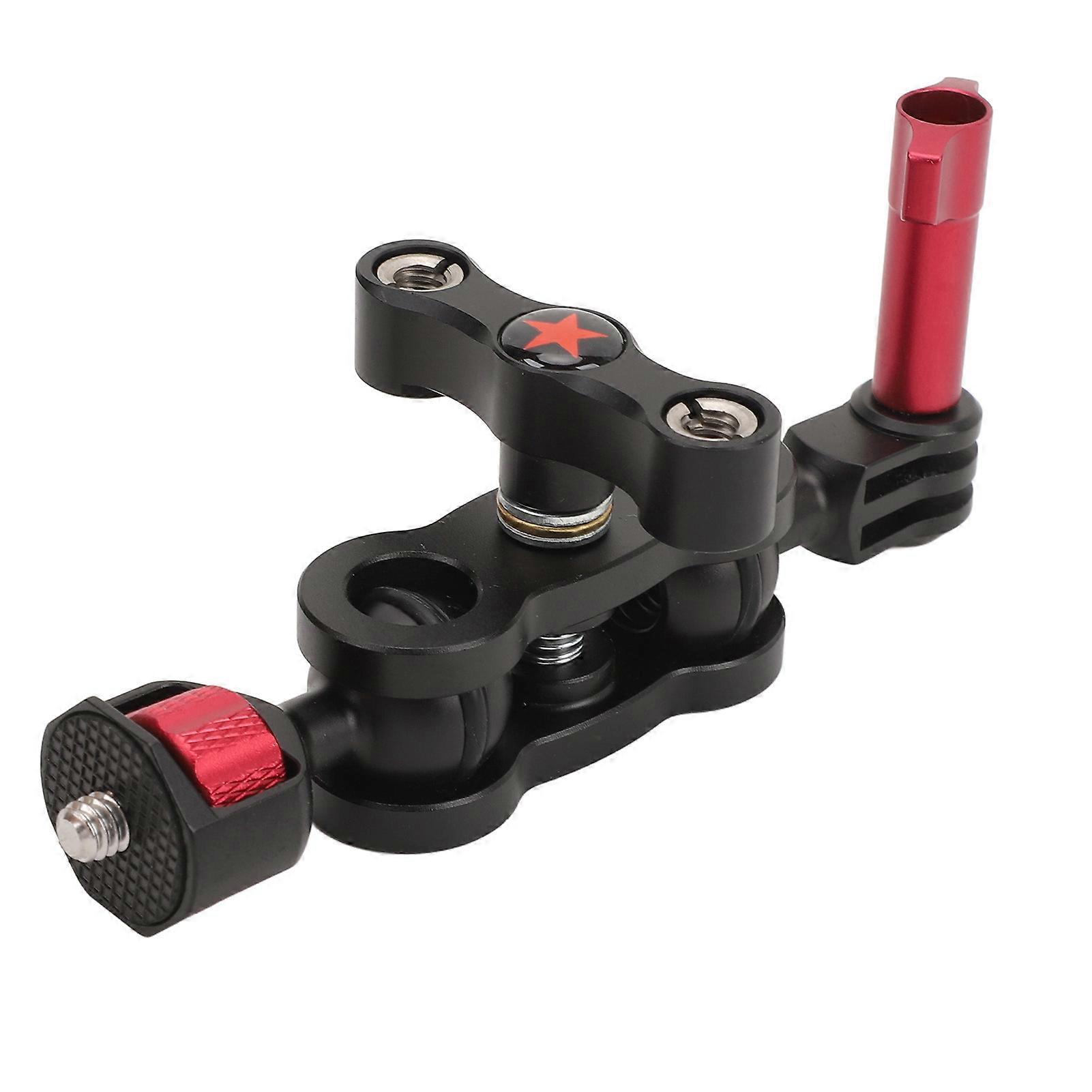 360 Degree Rotation Articulating Arm Double Ball Heads for ACT4 Instant 360X4 G3S ACE Pro Sports Motion Camera