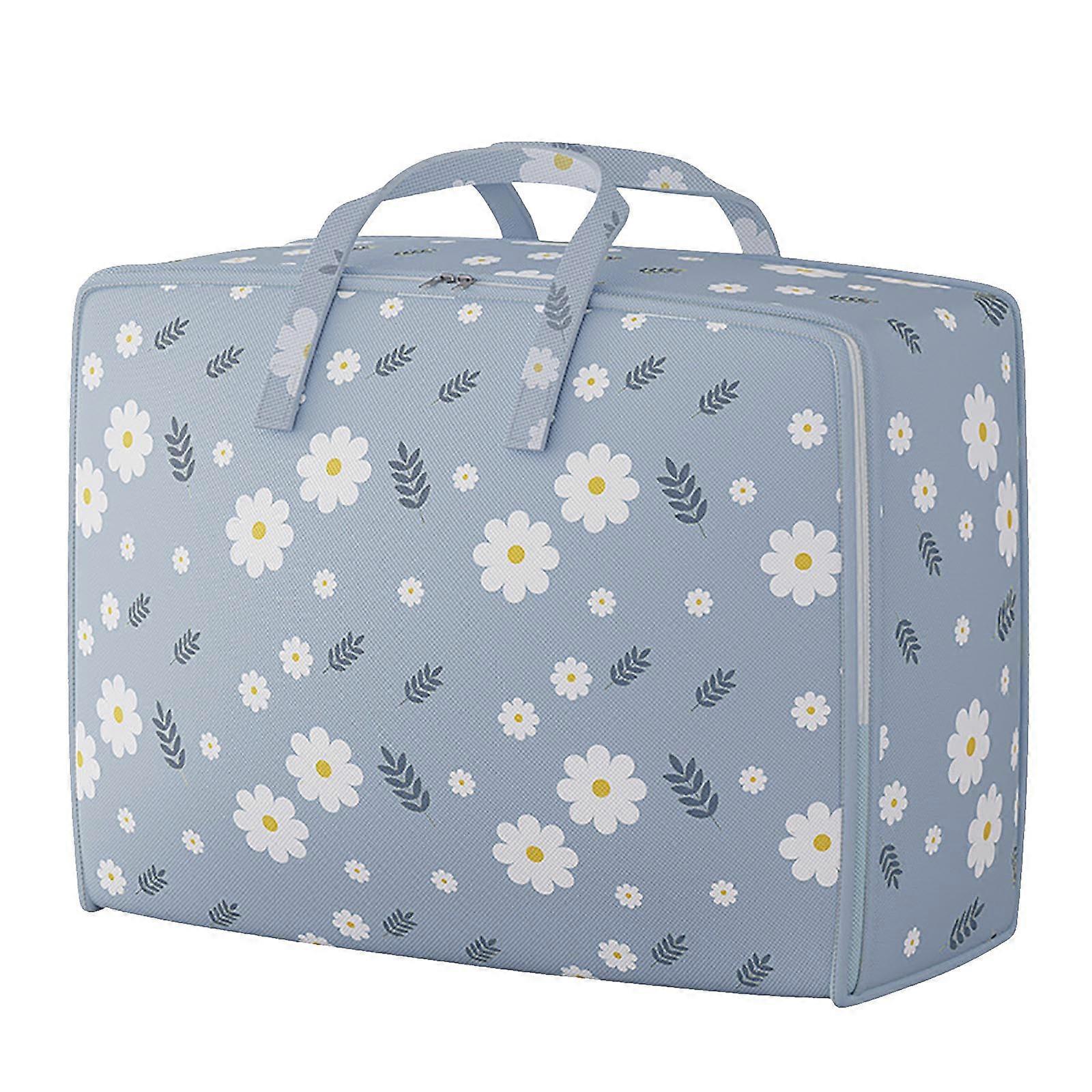 Storage Boxes Oversized Clothes Quilts Storage Bag Wardrobe Sorting Storage Box Portable Storage Bag Zipper Cup Storage Bag_c24070742