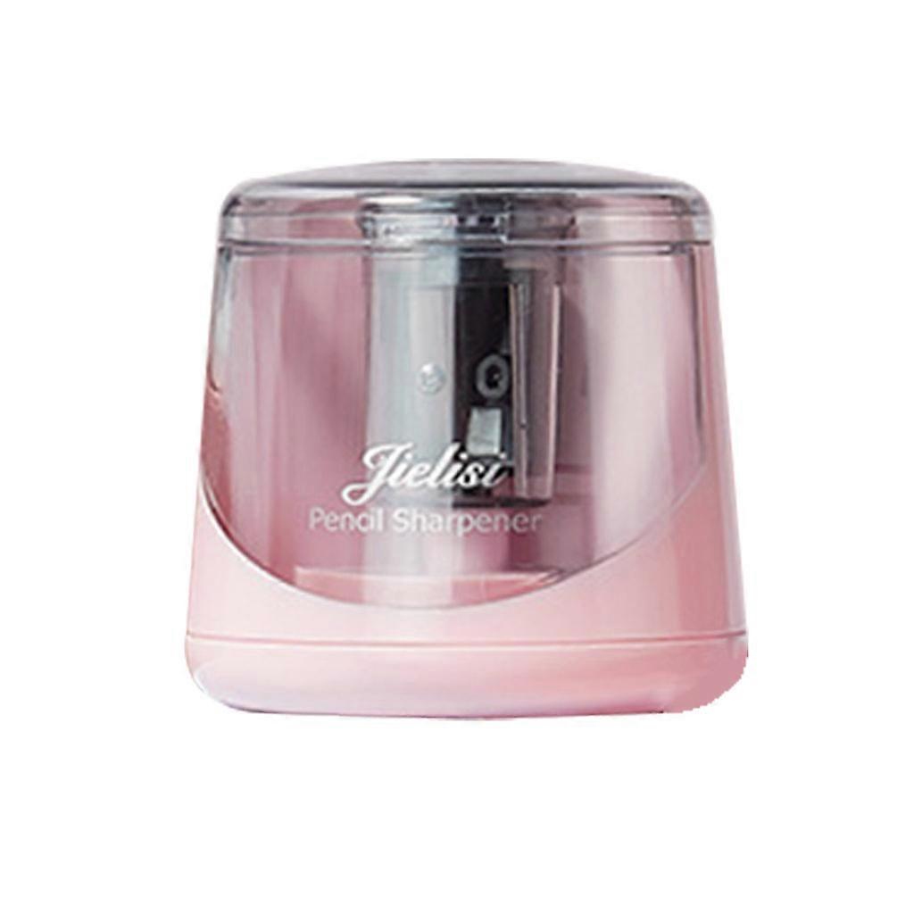 Electric Pencil Sharpener Durable Helical Blade to Fast Sharpen Automatic Stop