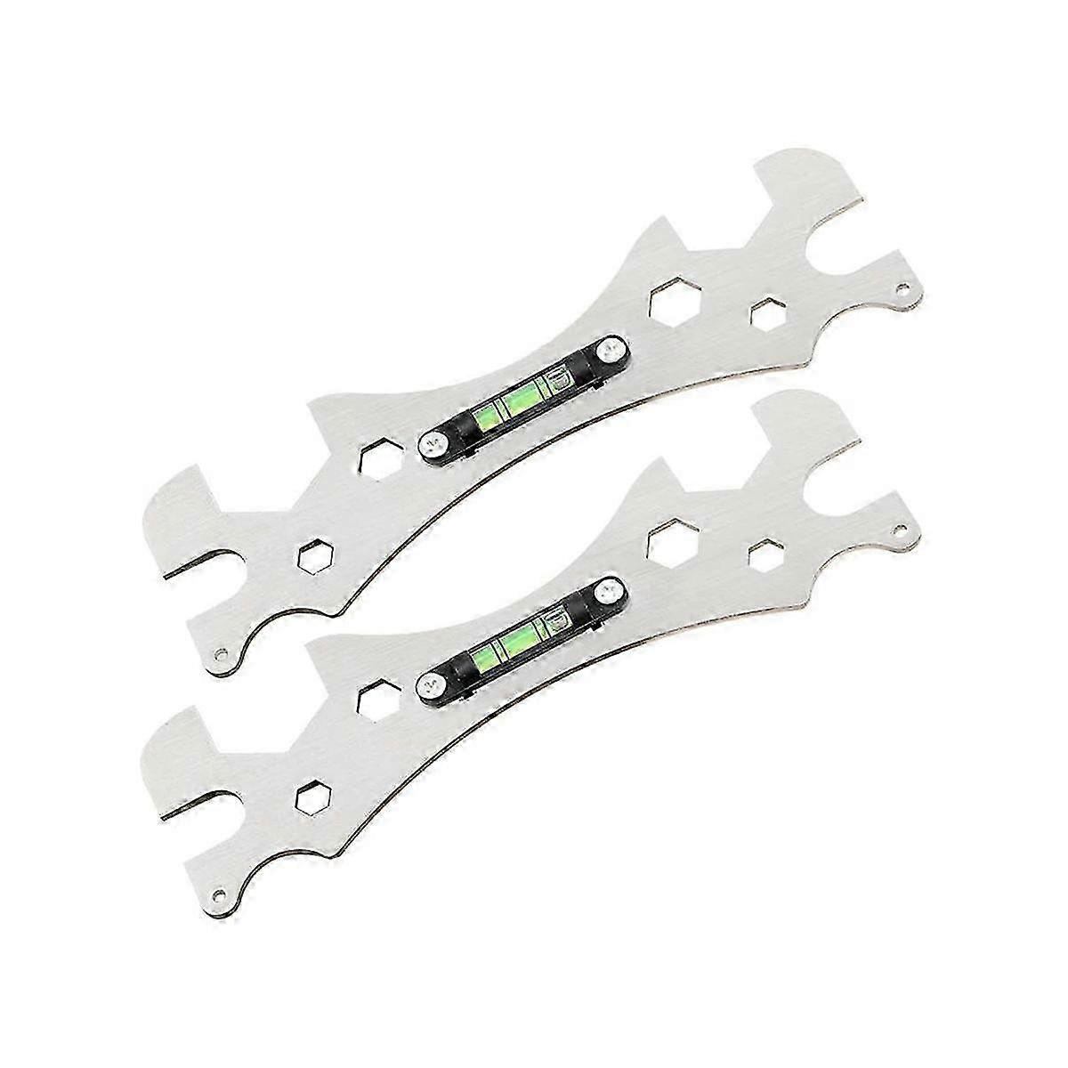 Special Wrench Tool With Horizontal Shower Faucet Installation Bathroom Multi-function Wrench Scale Tool Kit 2pcs