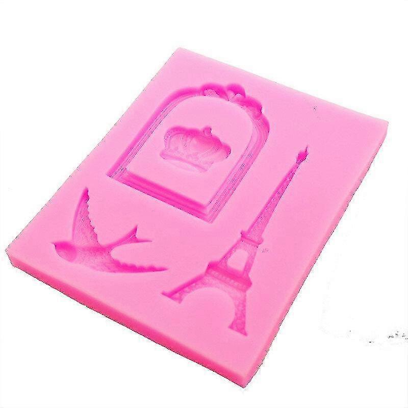 mold plaster vintage decoration styling frame shape cake tower