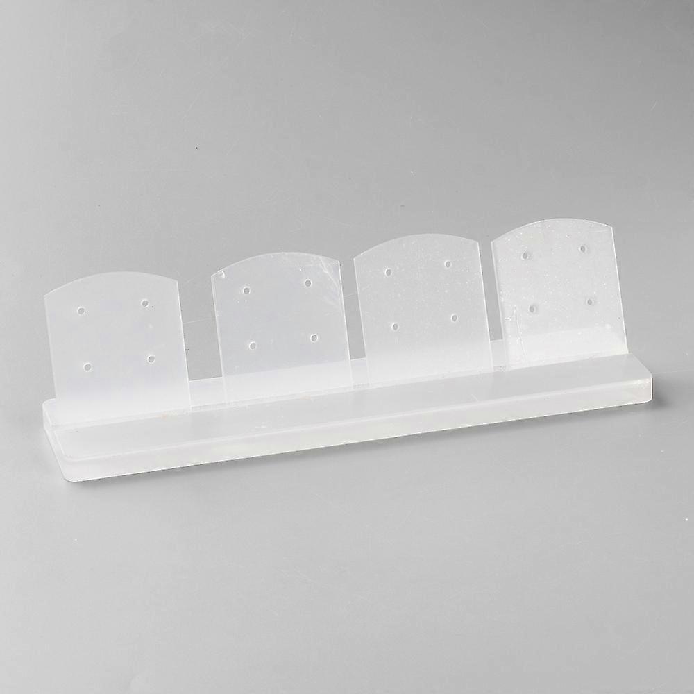 Acrylic Earring Display Stand Clear 5x1x5.7cm