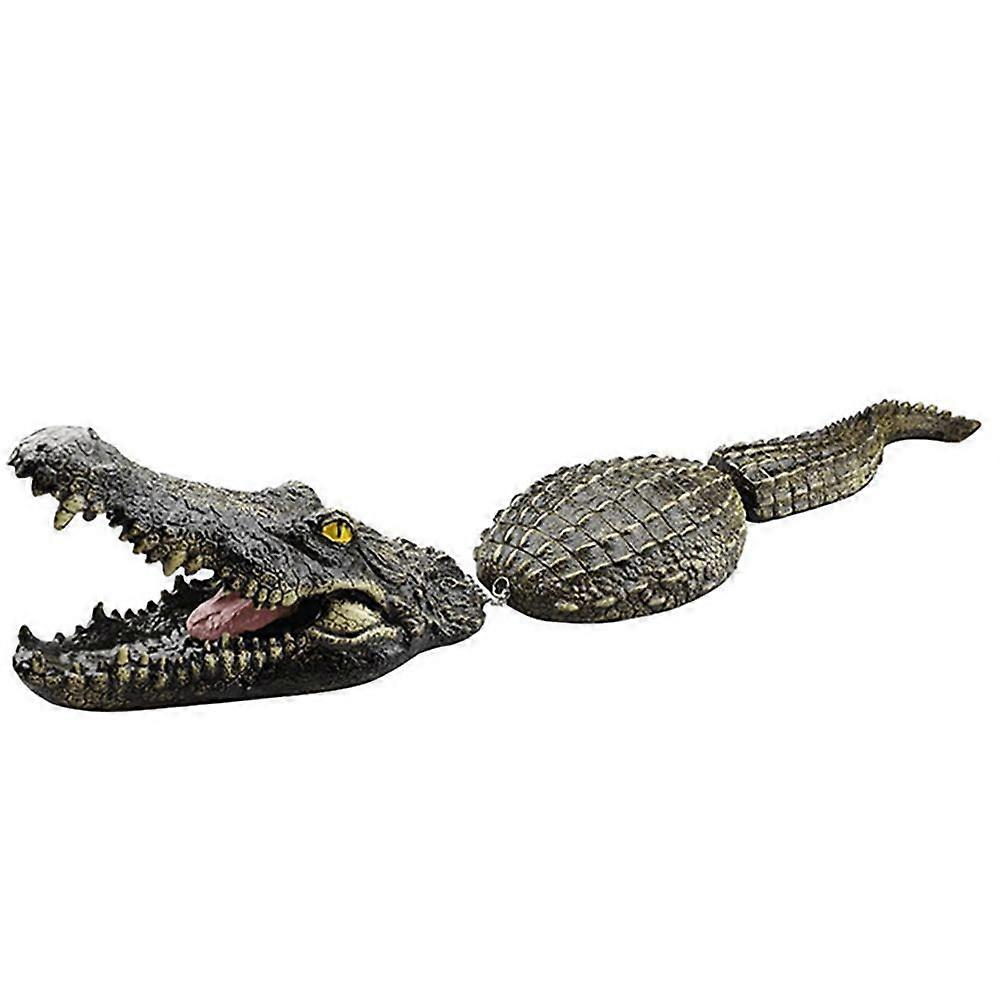 Floating Ornament Simulation Statue Water Decoy for Pool Pond Garden