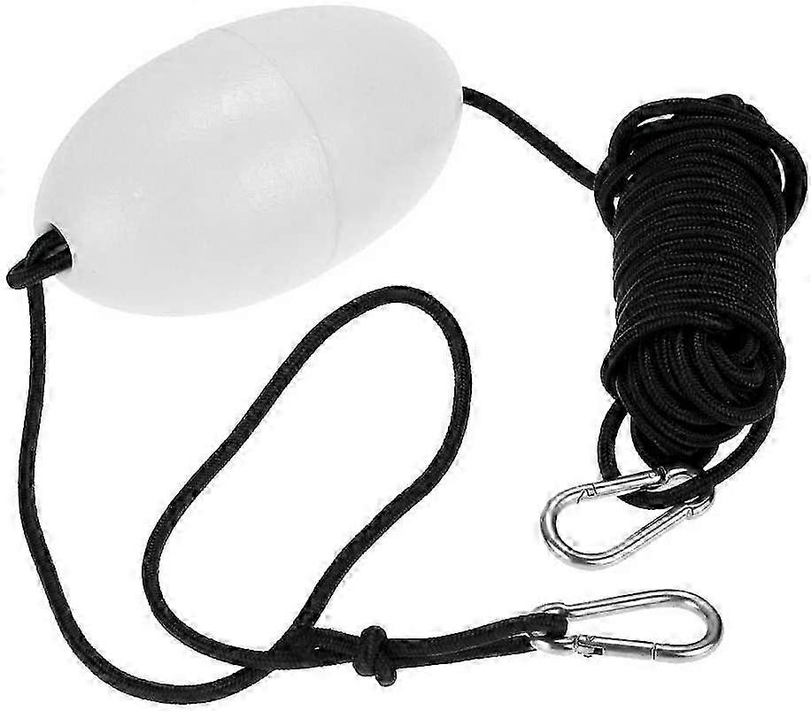Ligne de remorquage en nylon marin de 30 pieds avec boule de bouée pour ancre de dérive de kayak