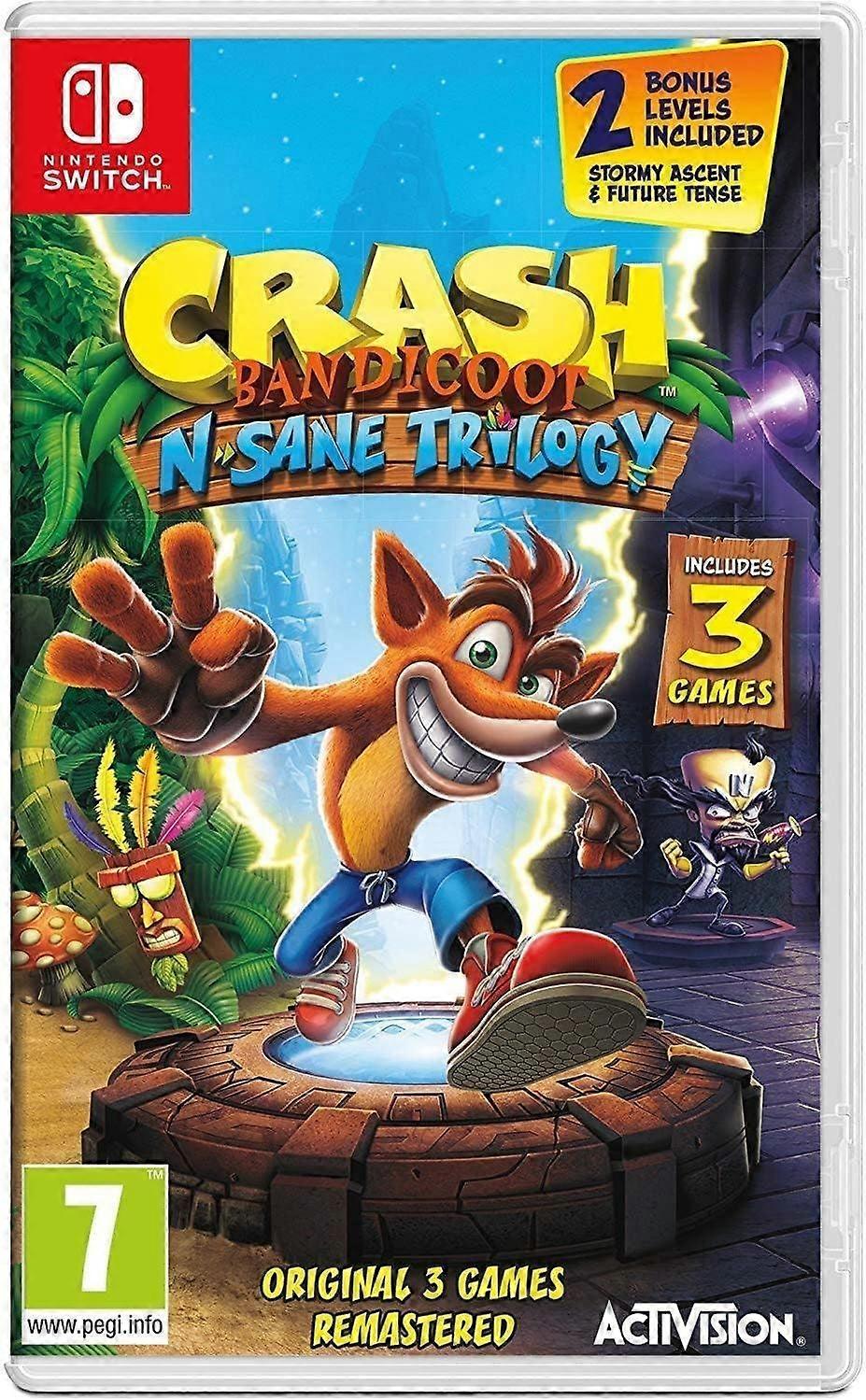 Crash Bandicoot N. Sane Trilogy Switch Game