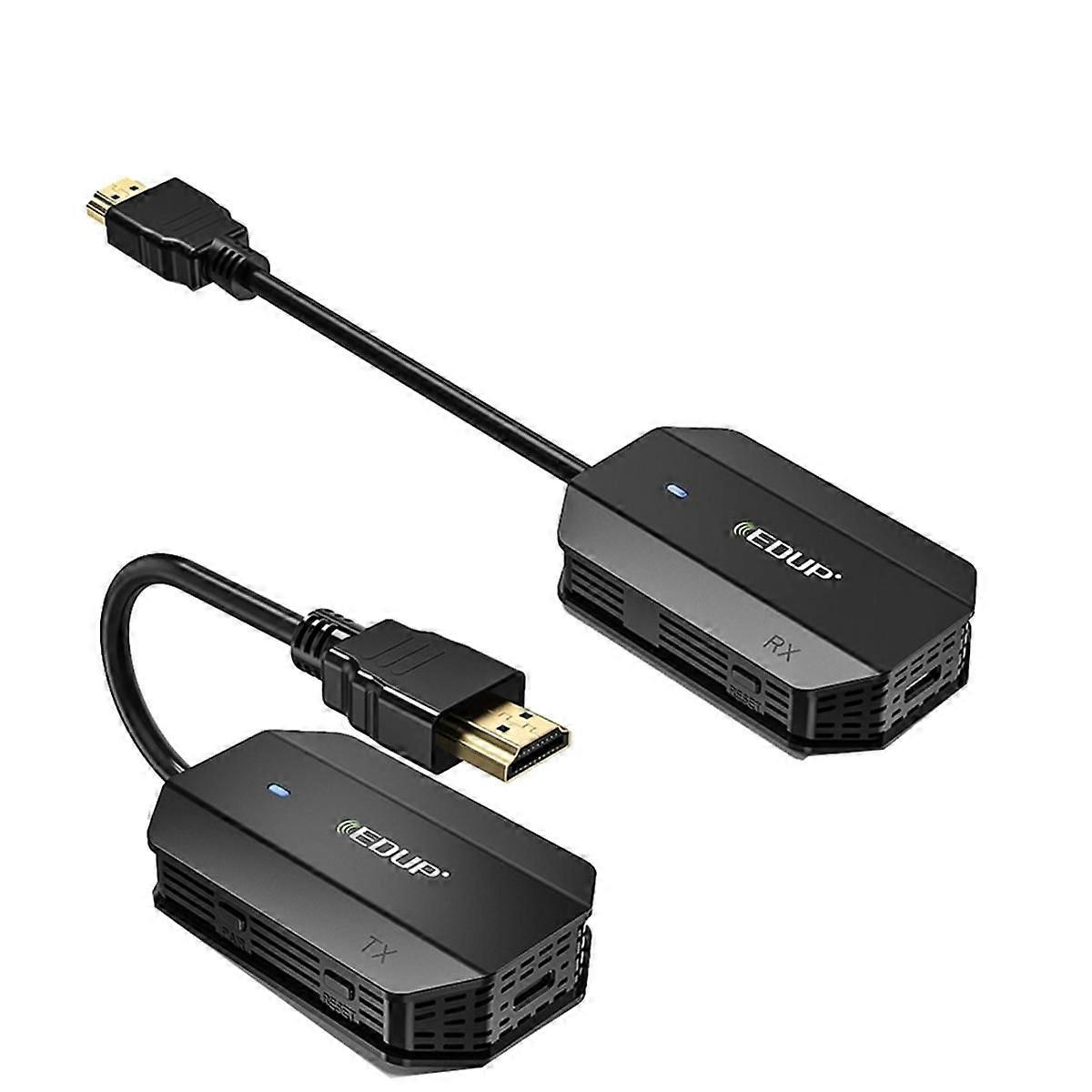 1080P Wireless -Compatible Transmitter Receiver 60HZ Display Dongle Extender 4K Screen Adapter for Laptop TV Projector