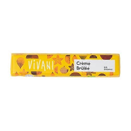 Crème brûlée - organic milk chocolate and crème brûlée bar 40 g