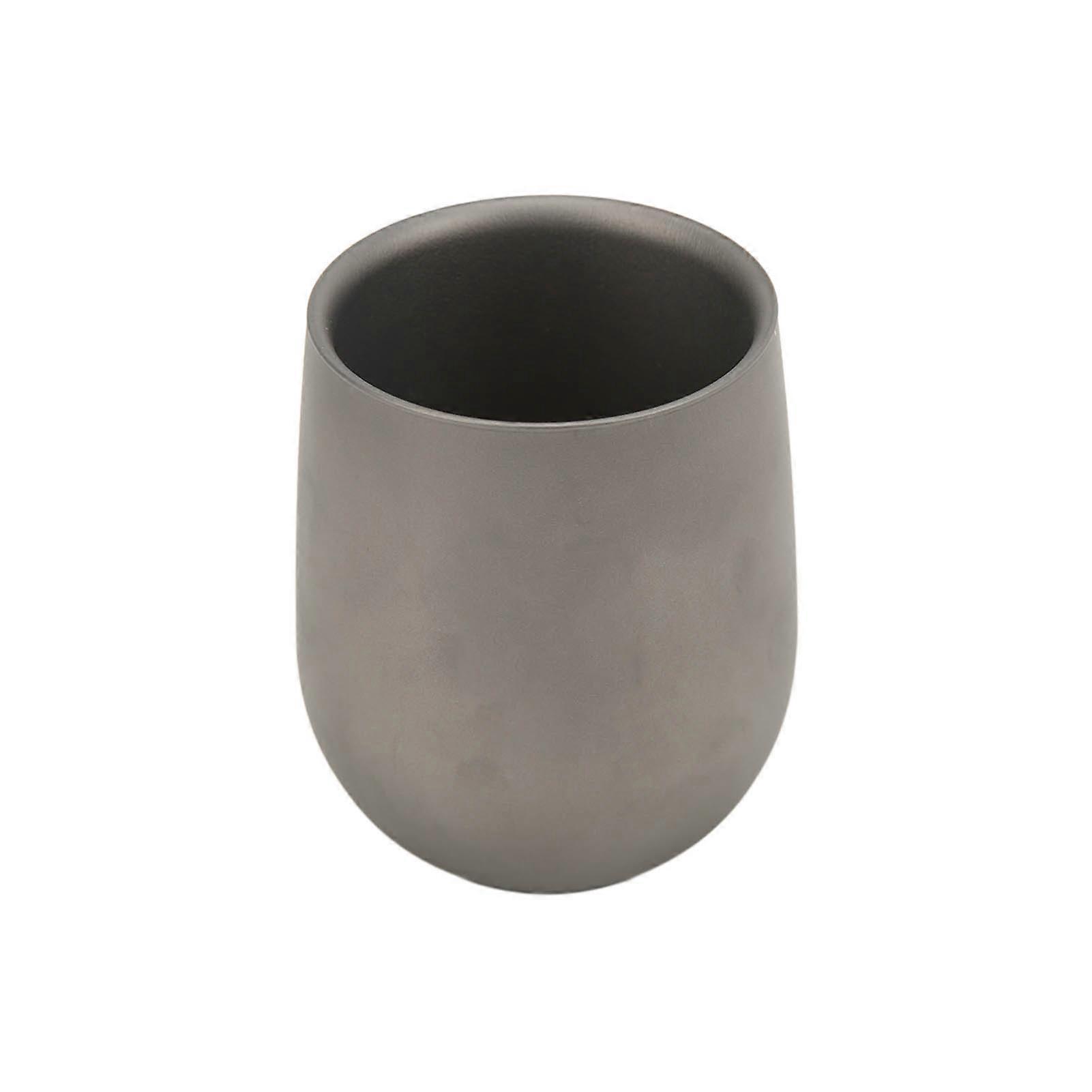 Titanium Cup Lightweight High Hardness Double Wall High Temperature Resistance Durable Rustproof Camping Mug