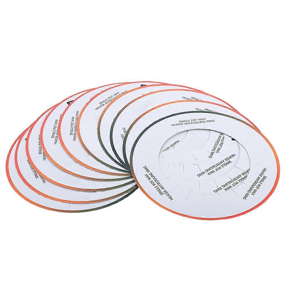10 stks Universele Standaard Waxmachine Reiniging Bescherming Anti-fouling Paper Ring