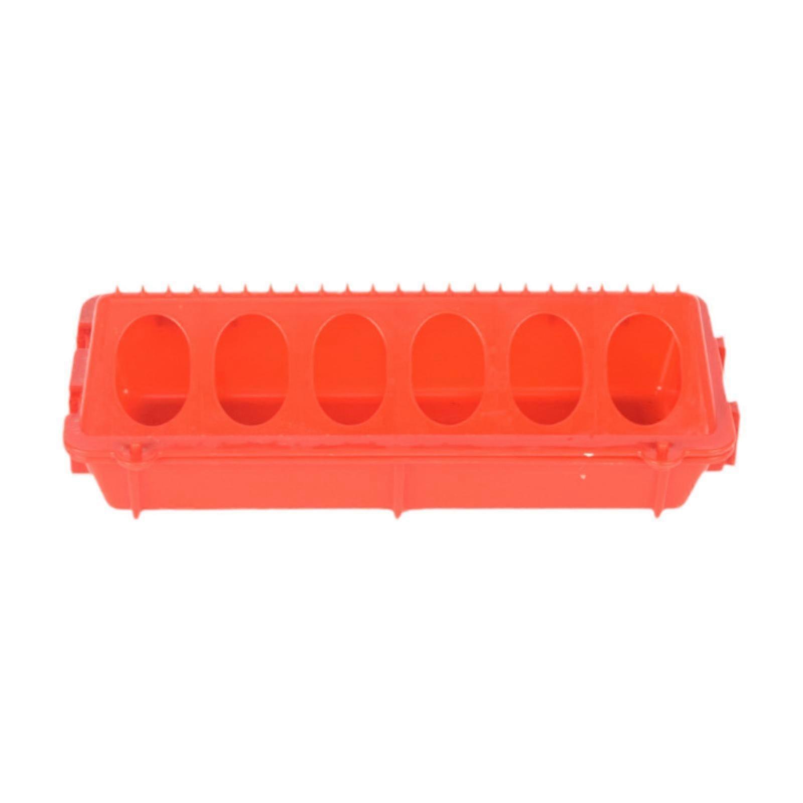 Chicken Feeder Poultry Feeder with Holes Multipurpose,Pigeon Feeder,Poultry