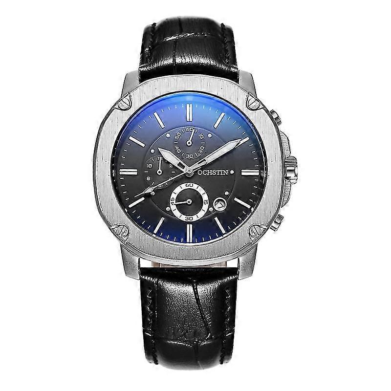 Ochstin 5039c Waterproof Leather Quartz Watch
