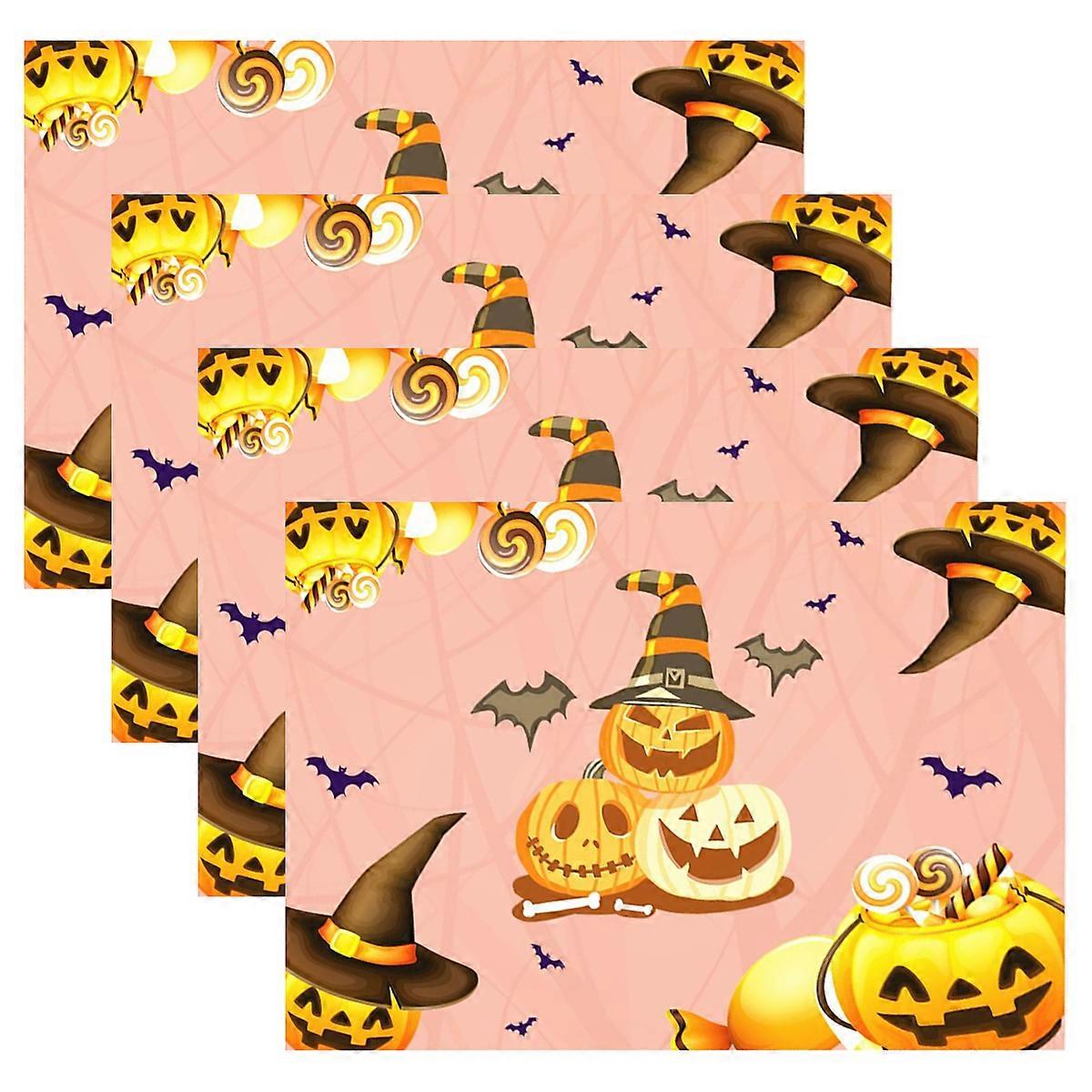 Halloween Table Mats, Festive Kitchen & Dining Room Decoration