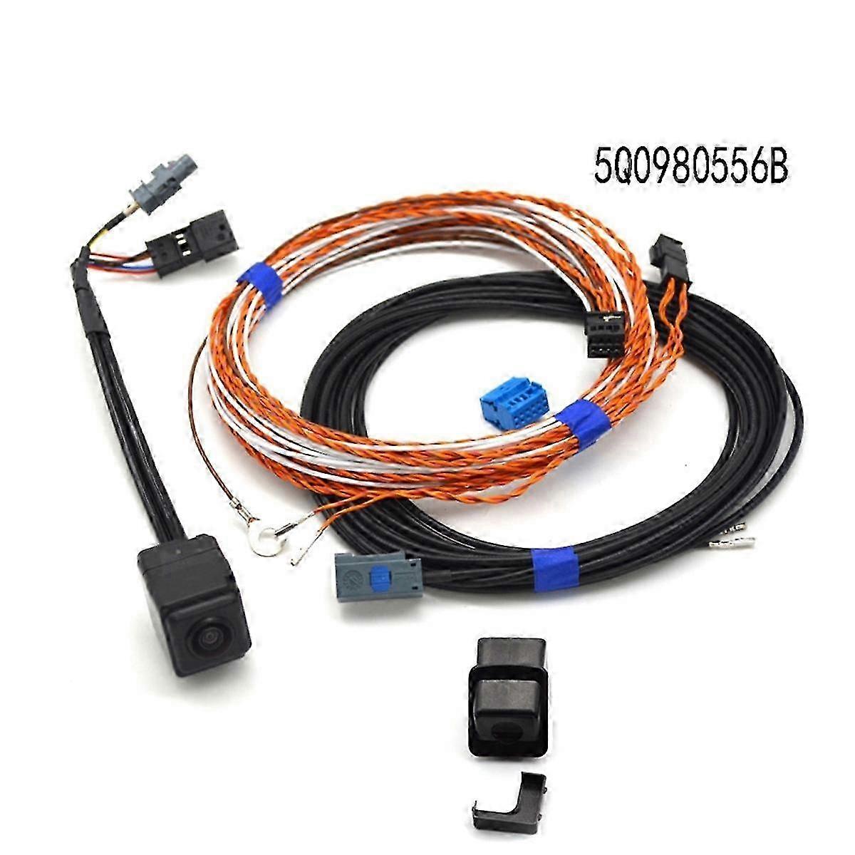 5Q0980556B Boot Flaps Reverse Camera for A3 High Track Connection Cable Reverse Image Camera Kit wi