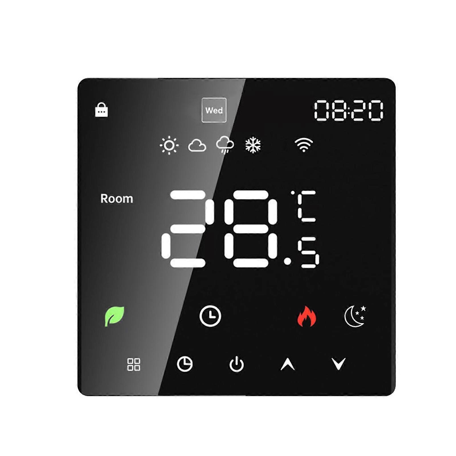 LCD Display Intelligent Temperature Controller Electric Water Heating Device Thermostat with Weekly Programmable Function