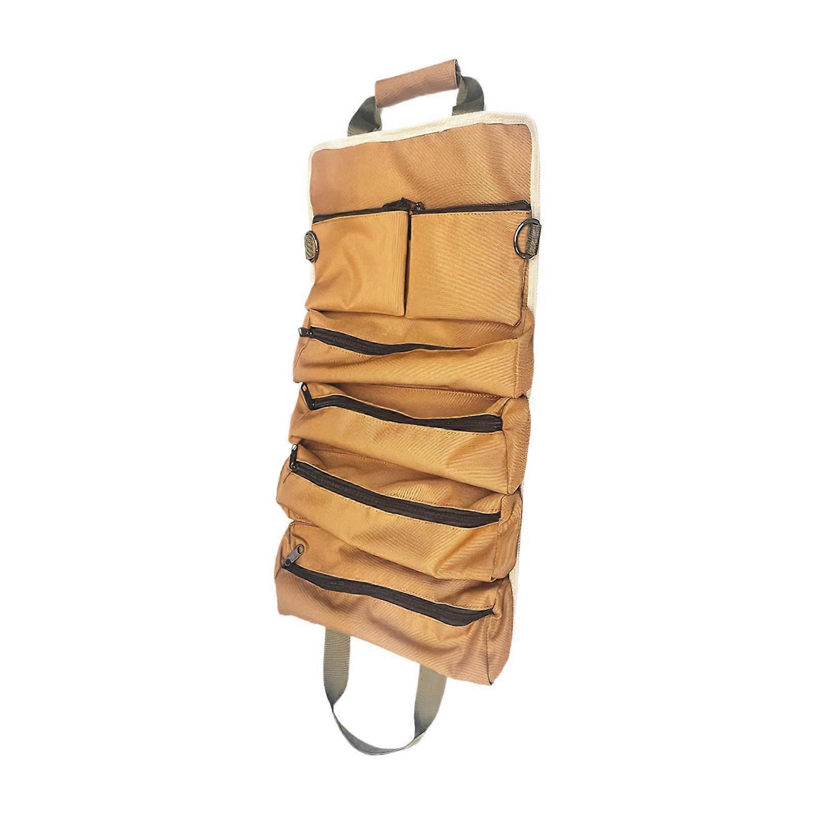 Roll up Tool Bag Versatile Screwdriver Pouch for Carpentry Handyman Home DIY