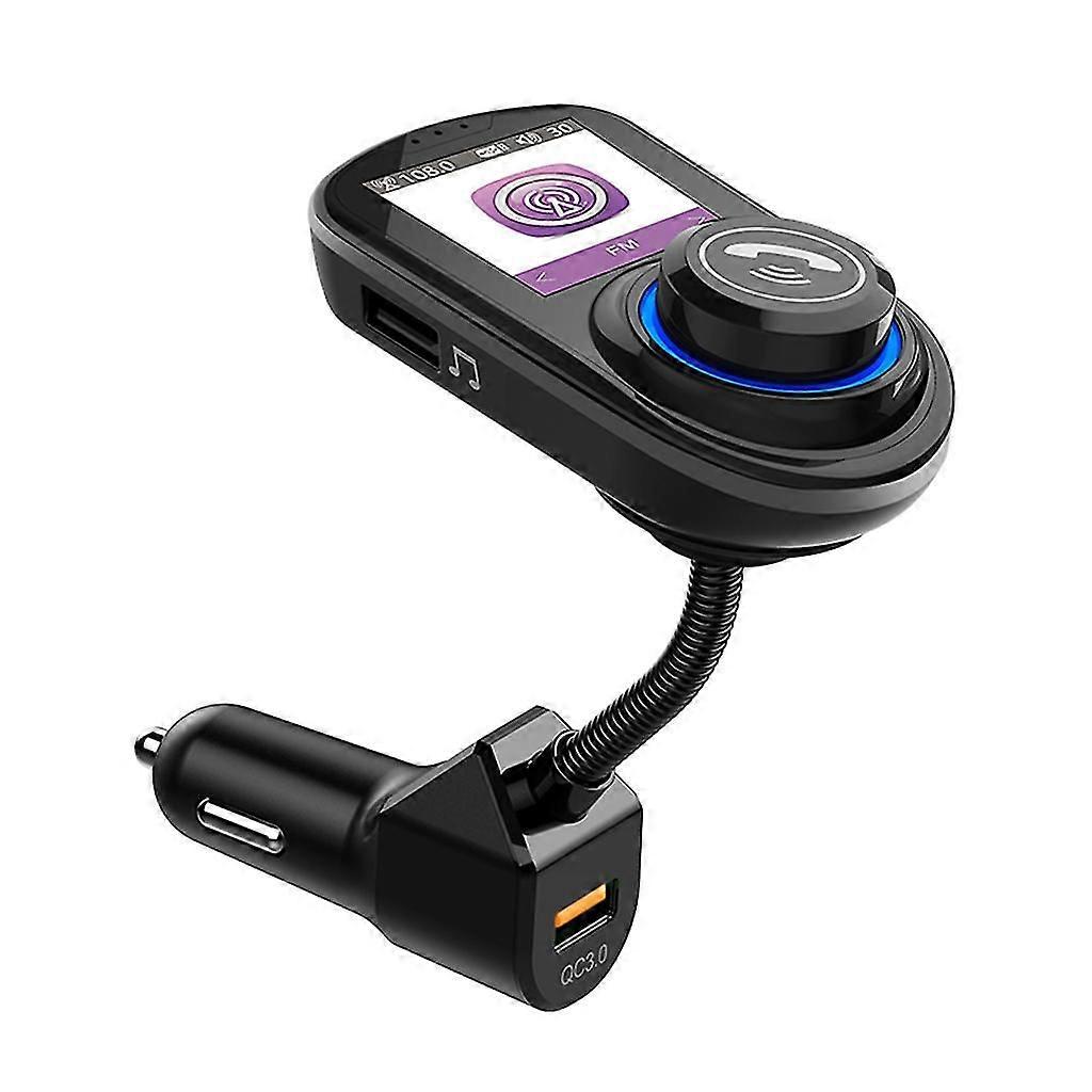 Bluetooth-compatible 5.0 Car Fm Transmitter Mp3 Player Hands Free Radio Adapter