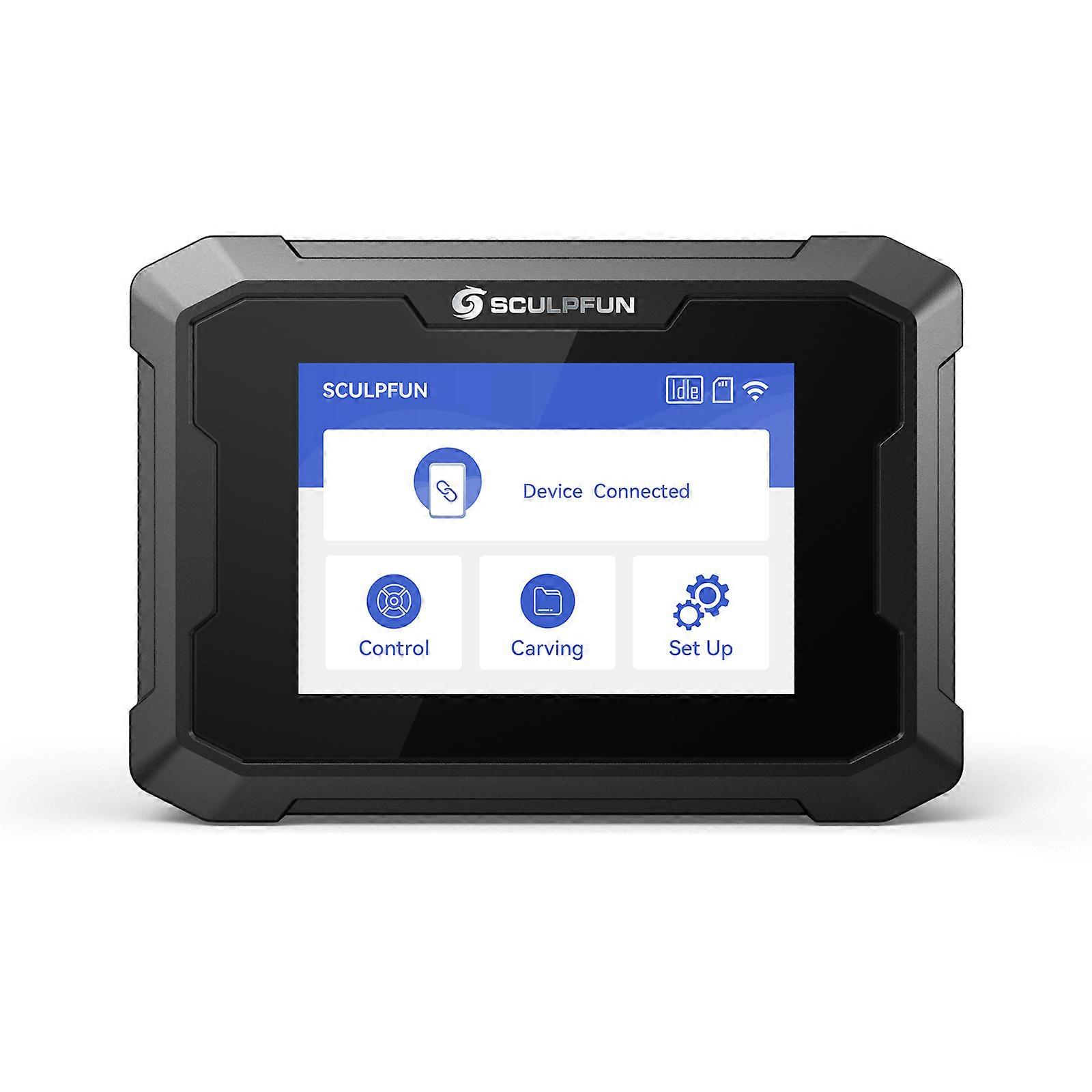 SCULPFUN TS1 Lasergravierer 3,5-Zoll-Touchscreen Echtzeit-Slicing Verwendet mit der SCULPFUN APP