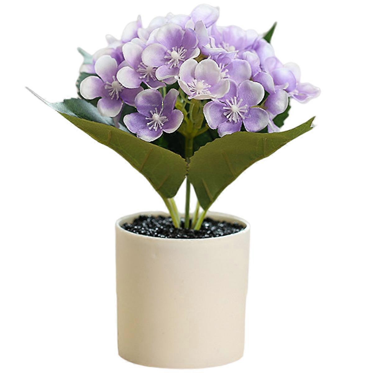 Artificial Hydrangea Bonsai, Silk Flower, Indoor Decoration