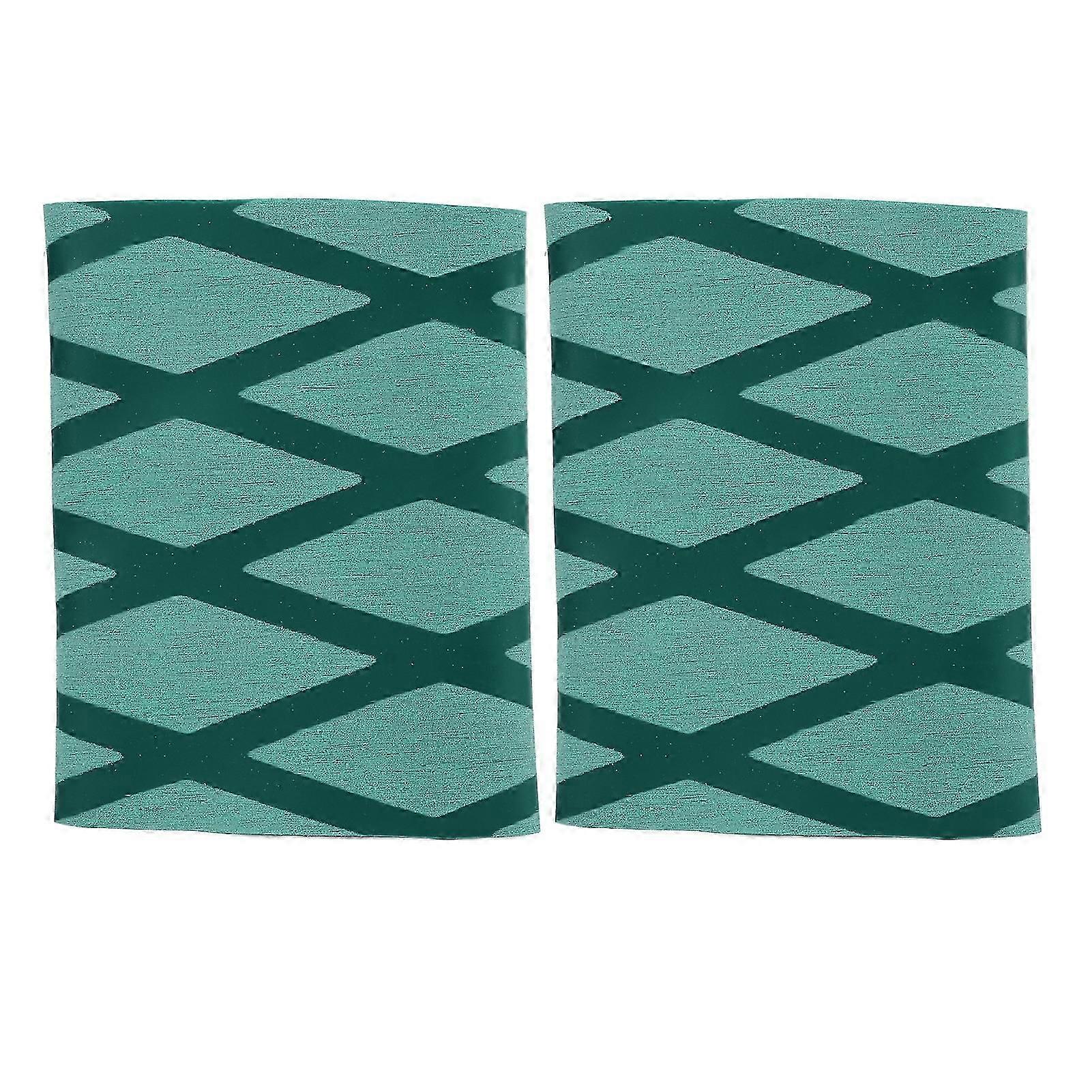2PCS Tennis Racket Grip Tape Heat Shrinkable Polyolefin Racket Overgrip for Horizontal Racket Sports Green Item No.1-405-7