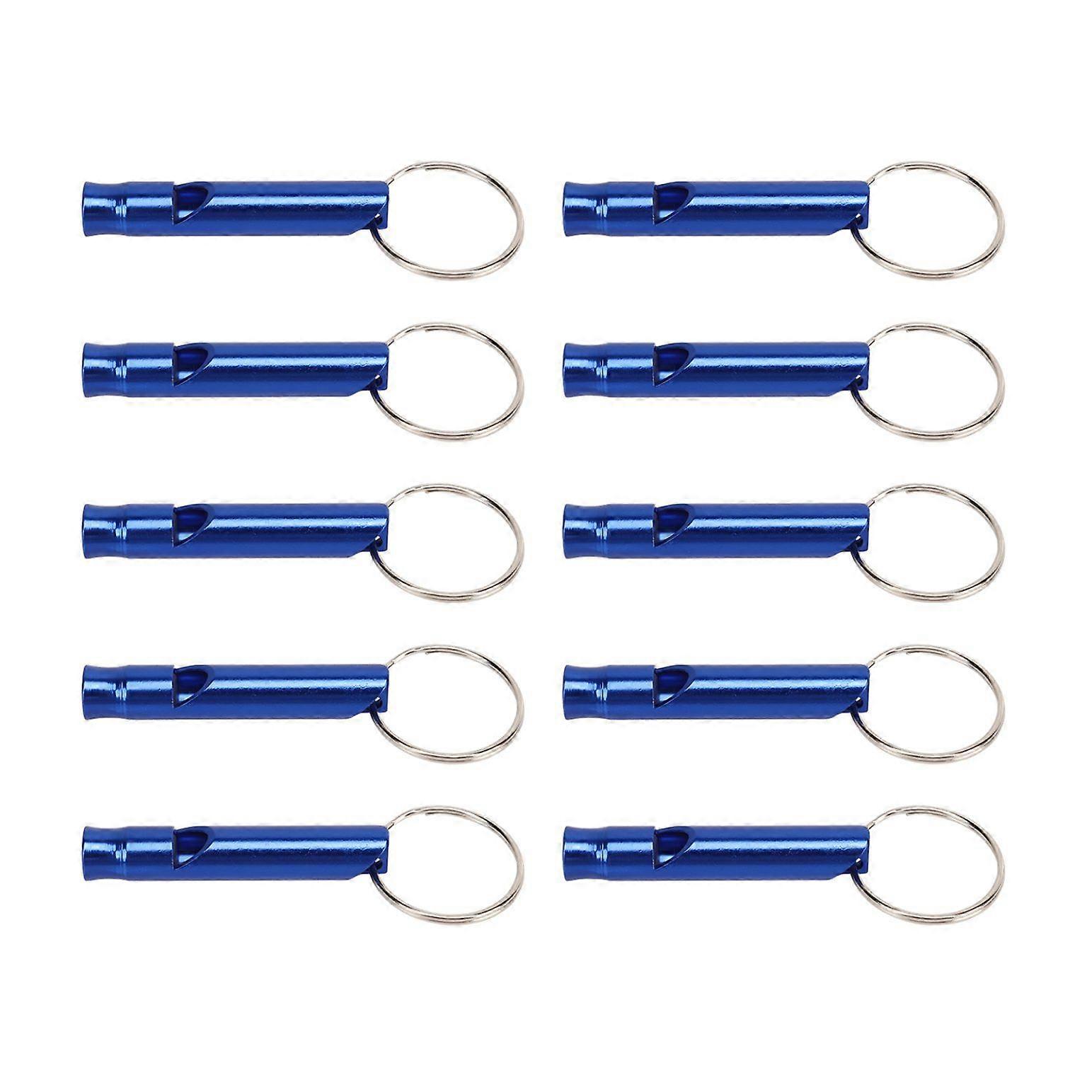 10 Pack Super Loud Survival Whistles for Outdoor Emergency Situations