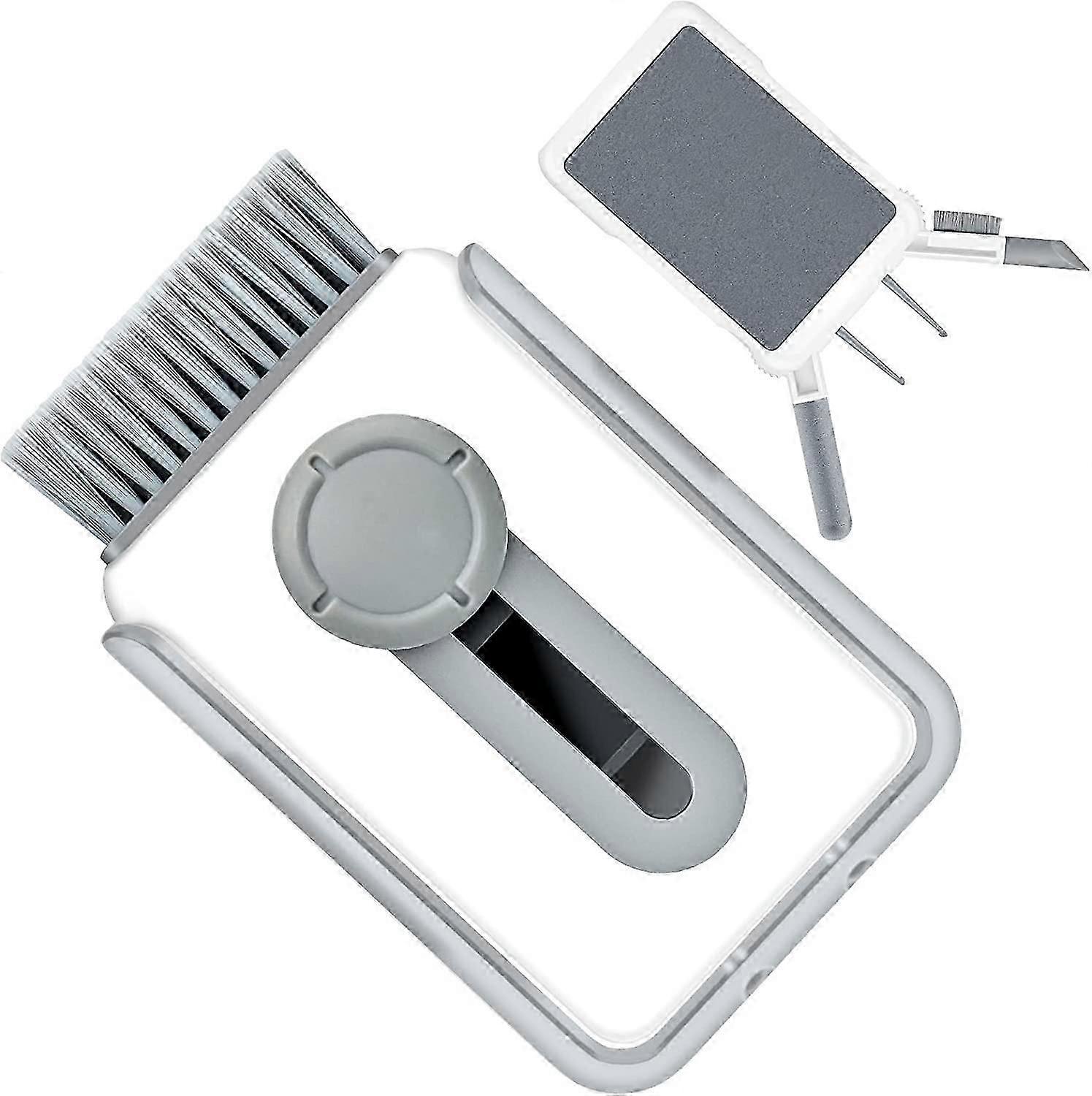Kit de nettoyage de clavier 6 en 1, kit de nettoyage pour ordinateur portable avec brosse, kit de nettoyage pour téléphone, kit de nettoyage pour Airpod, kits de nettoyage multifonctionnels pour