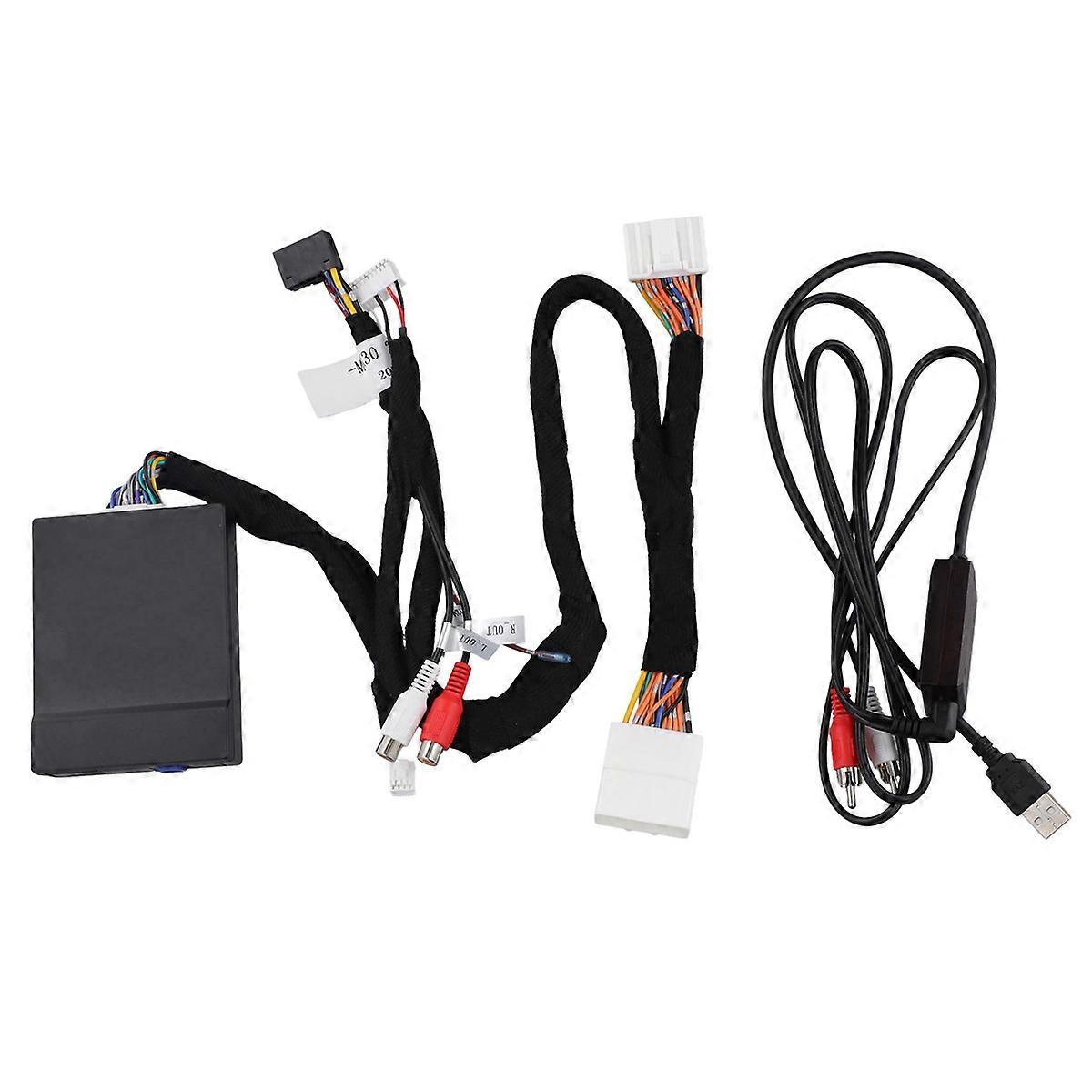 16P Stereo Radio Wiring Harness Connector Cable W/Canbus for