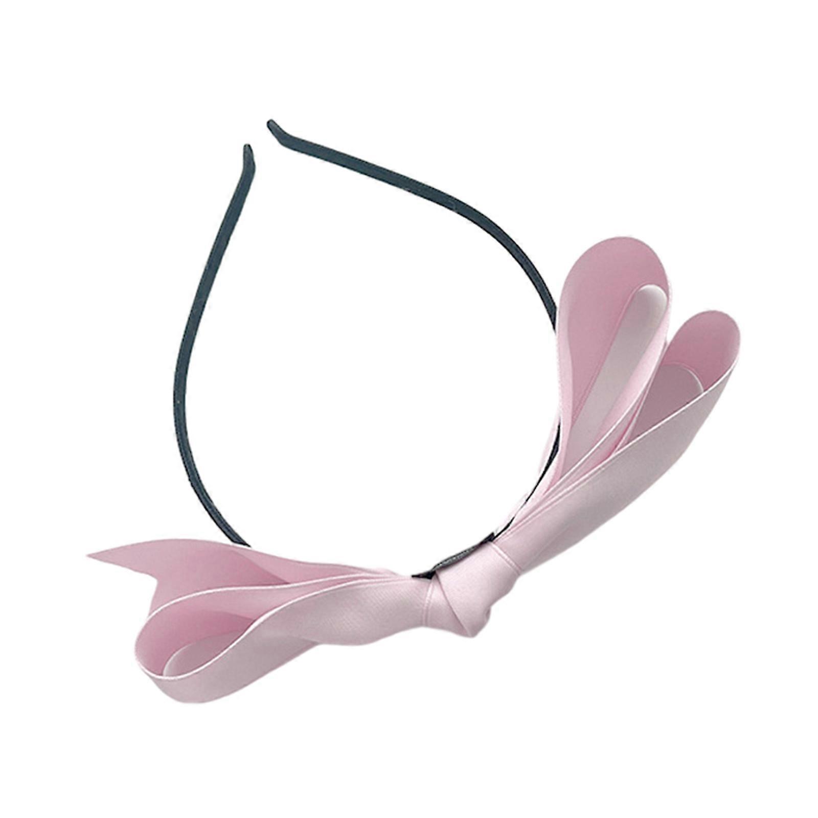 パーティーの装飾のための素敵なリボン大きな弓のヘッドバンド、音楽祭、女の子の写真撮影のためのフォトブースの小道具