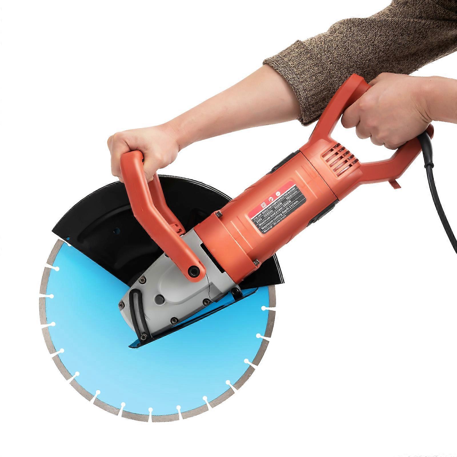 5800W Béton Humide Sec Scie à double usage Machine de coupe de pierre