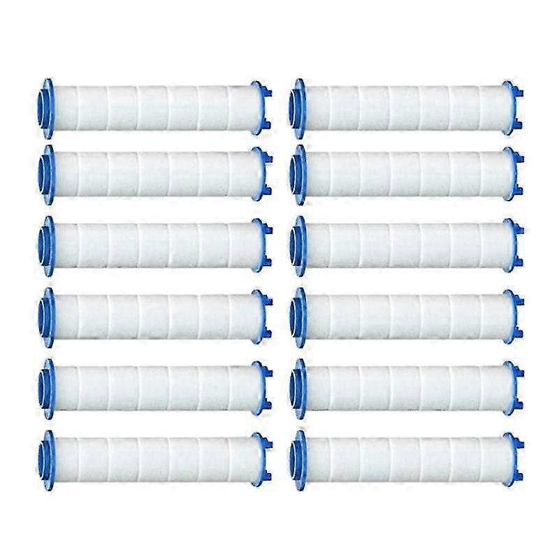 12PCS Replacement Shower Filter for Hard Water - High Output Shower Water Filter to Remove Chlorine