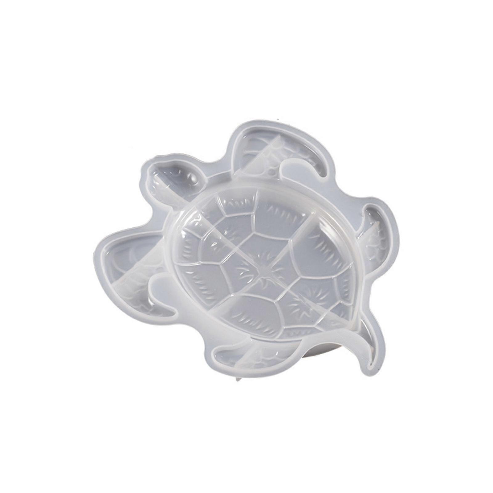 Epoxy Resin Moulds Resin Ornaments Molds Turtle/Gecko Shaped Resin Casting Moulds Silicone Material DIY Hand-Making Tool
