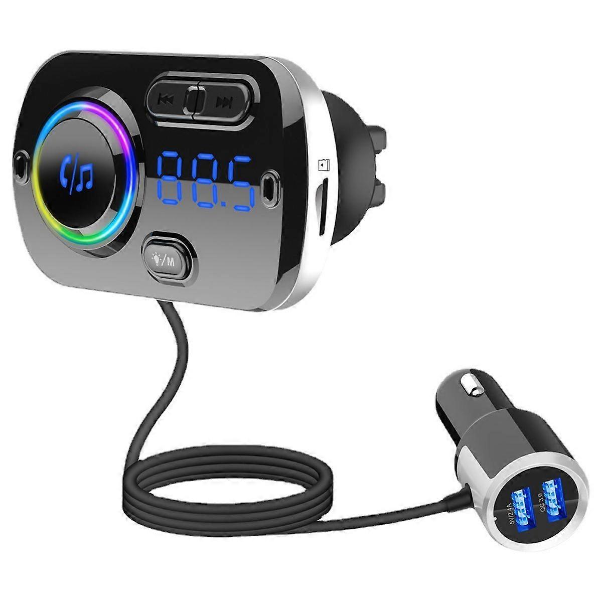 Wireless FM Transmitter for Car Bluetooth 5.0 QC3
