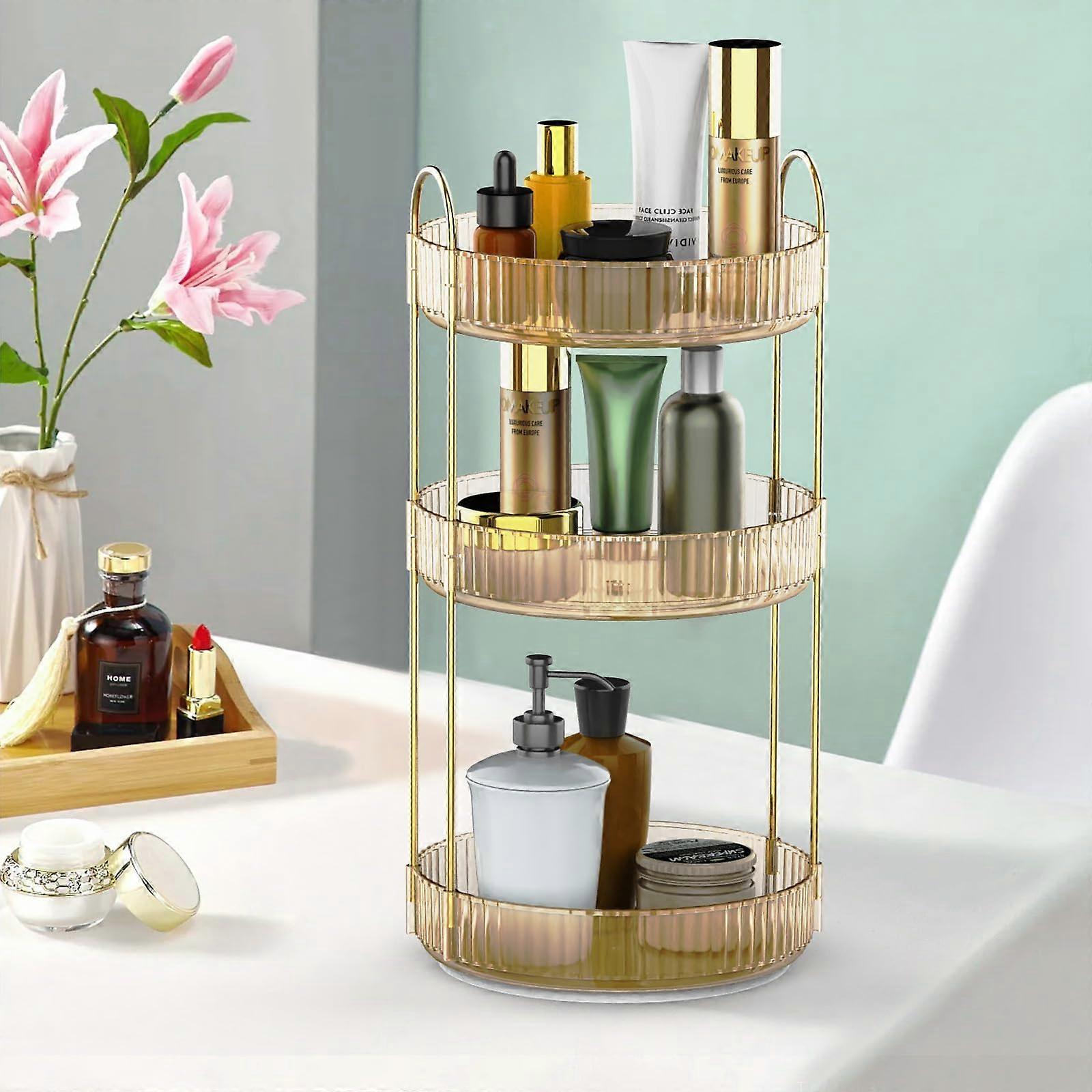 Rotating Makeup Organizer for Vanity Large Size