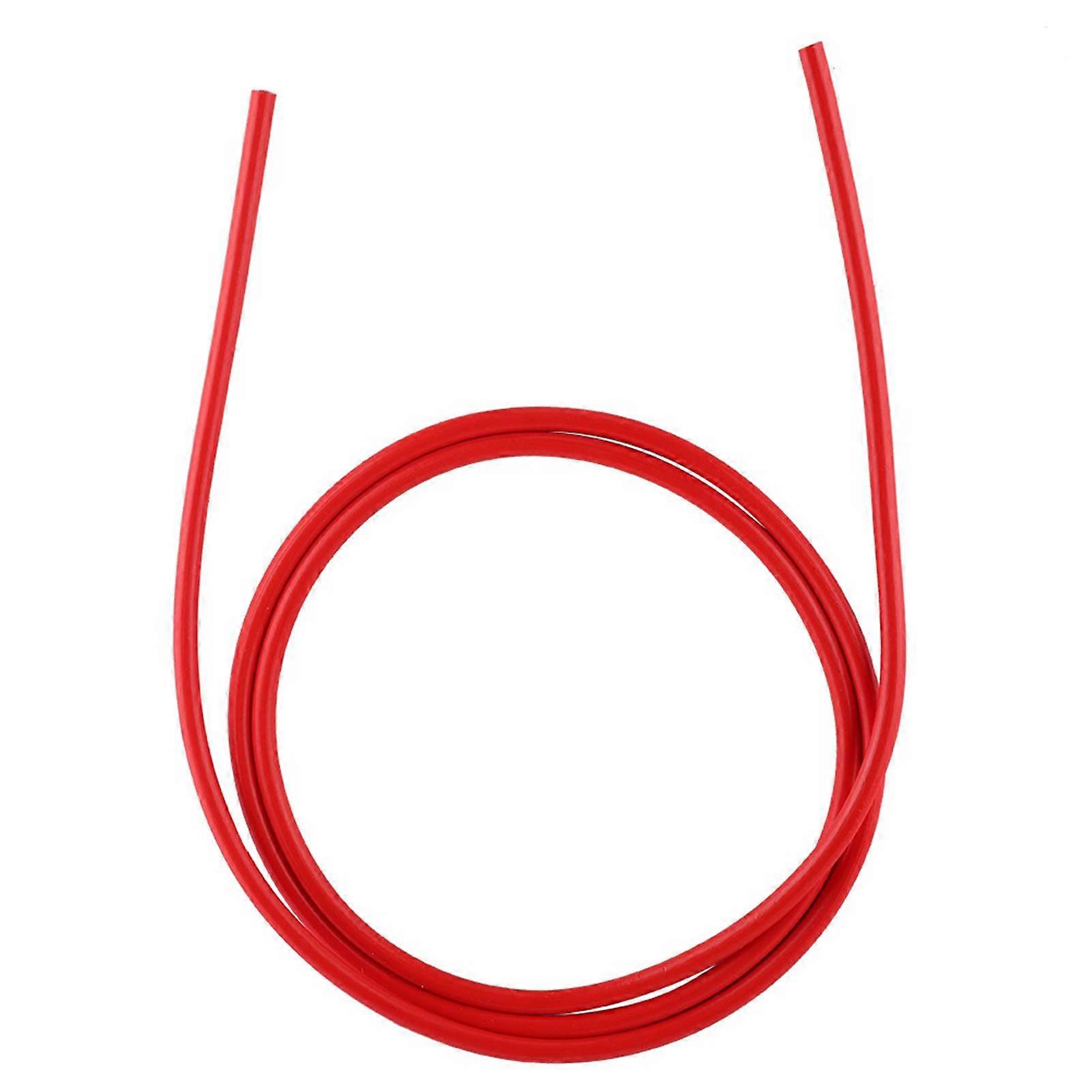 3D Printer Accessories PTFE Tube Nozzle PTEE 1m 2 x 4mm Red