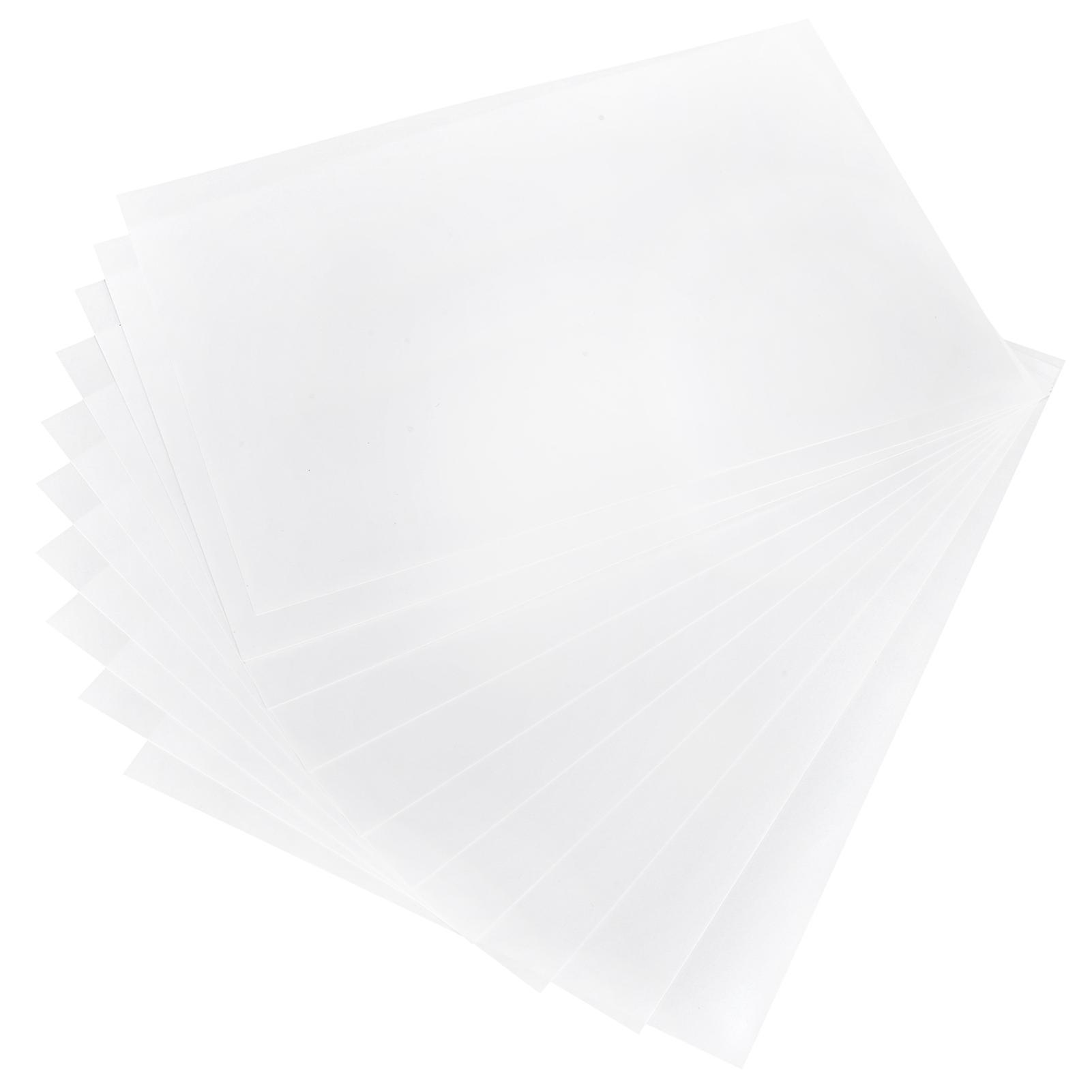 Artistic Creativity Booster: Paintable White Paper, Heat Shrink Sheet Diy for Children's Fine Motor Skills Development