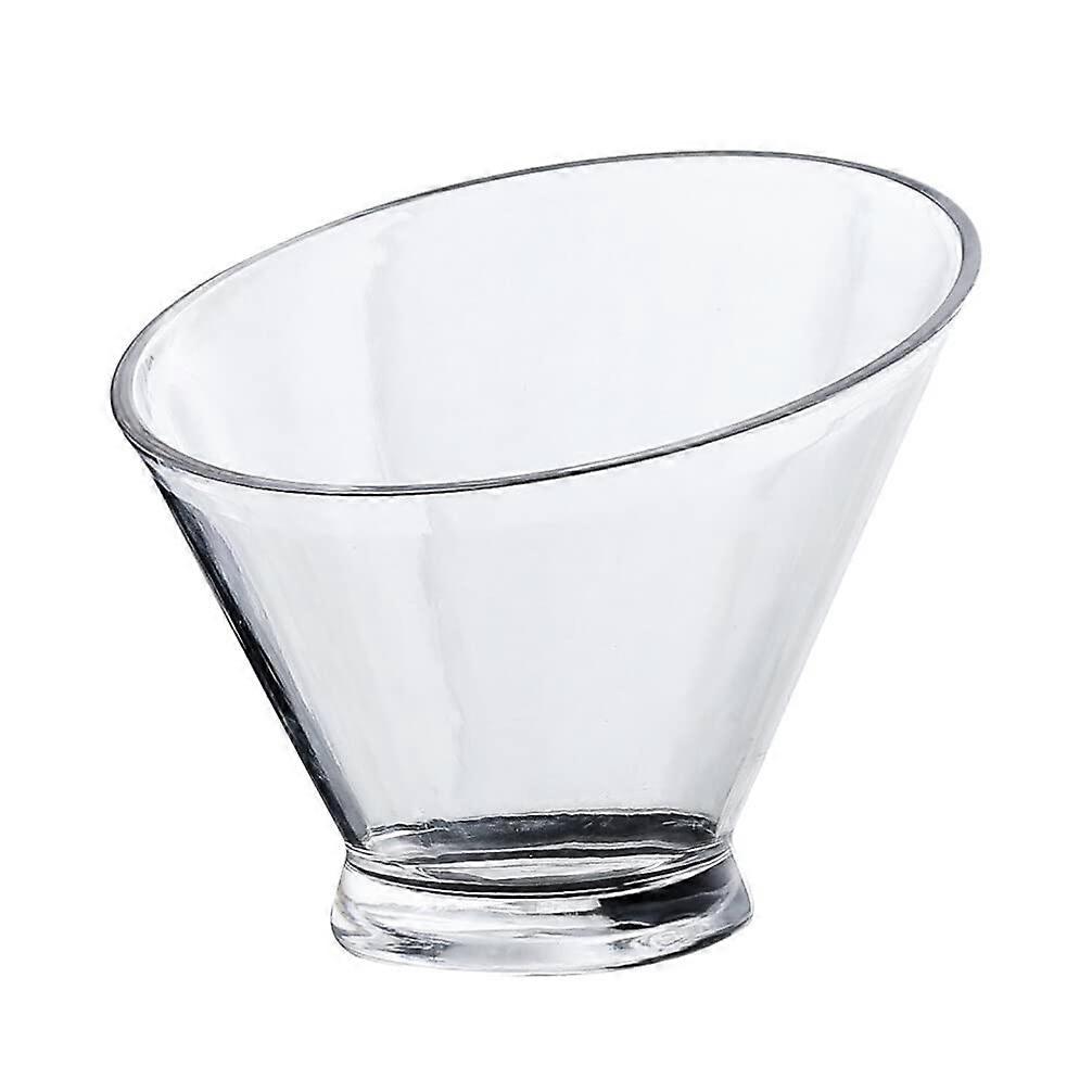 Clear Serving Bowl 19cm for Party Snacks and Salads, Durable Plastic, Perfect for Entertaining and Events