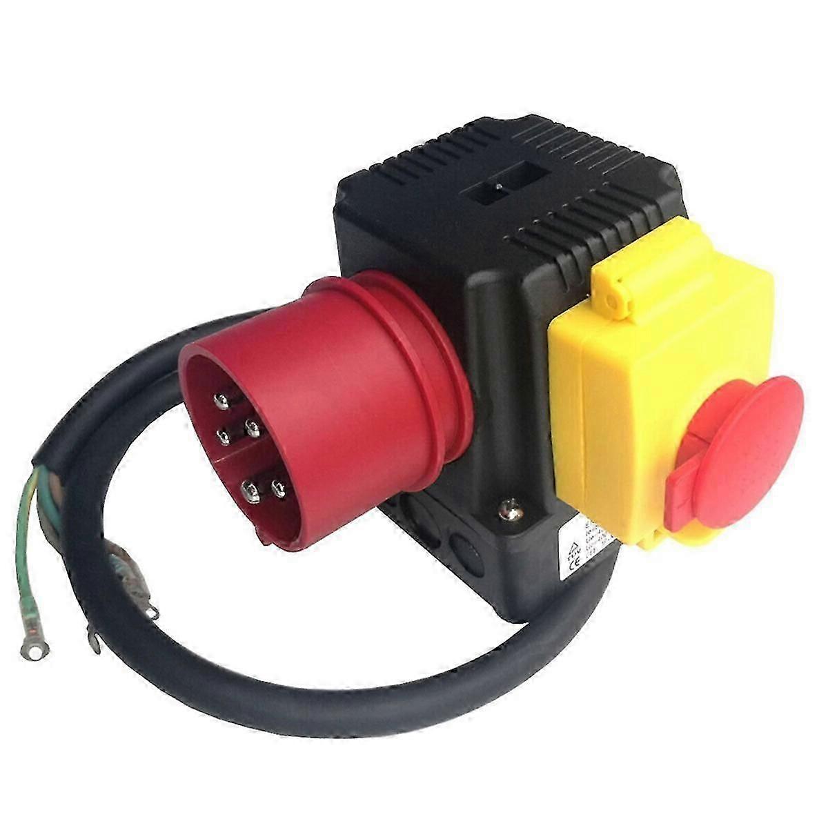 KOA1L 2 in 1 Multifunctional 250/400V 16A Magnetic Emergency Stop Push Button Switch 5P Industrial