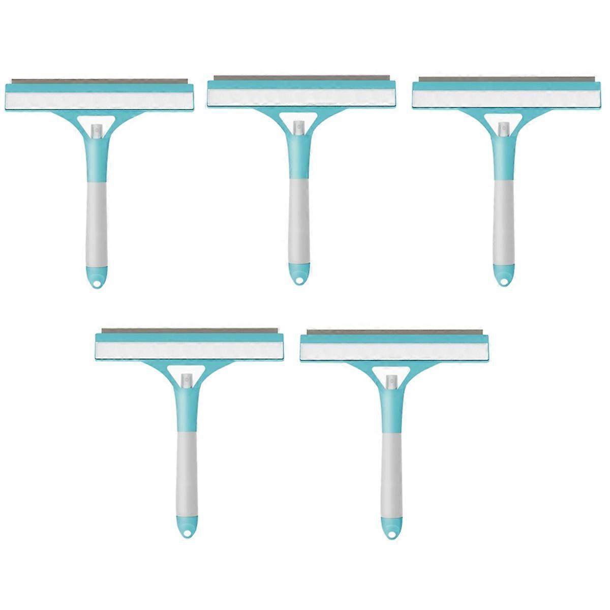Shower Squeegee Three-in-One Silicon Shower Squeegee Household Bathroom Window Mirror Glass Cleanin
